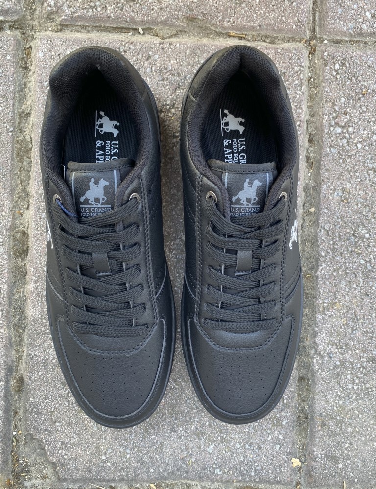 Us Grand Polo ανδρικά μαύρα casual sneakers GPM524705 φωτογραφία